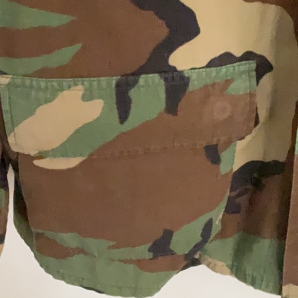 Green and Brown Military Field Jacket USA - Picture 6 of 9